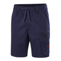 Hard Yakka Navy Tough Utility Mid Length Shorts Size 97R - Durable Comfort - Utility Pockets - Regular Fit - SuperSaverAU - view 2