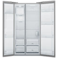 Westinghouse 596L Side by Side Fridge - Silver with Plumbed Ice and Water Dispenser - WSE6670SA