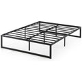 Zinus King Quick Lock metal bed frame - black steel, 35.5cm frame height - AU-QLSP-14K
