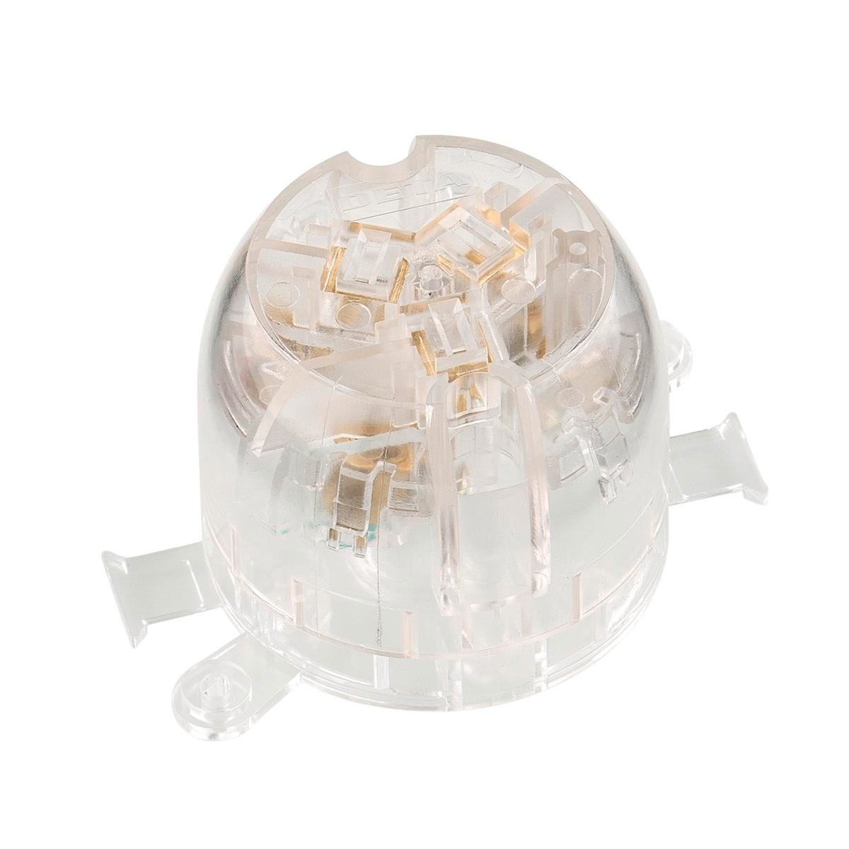 Deta 10A Miniature Plug Base - 59mm Polycarbonate - Easy Installation - SuperSaverAU - view 1