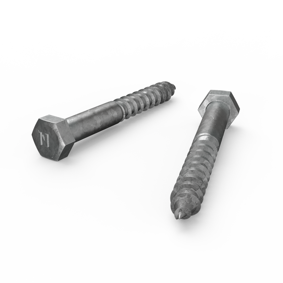 Zenith Hot Dip Galvanised Hex Head Coach Screws M12 x 100mm Each - SuperSaverAU - view 1
