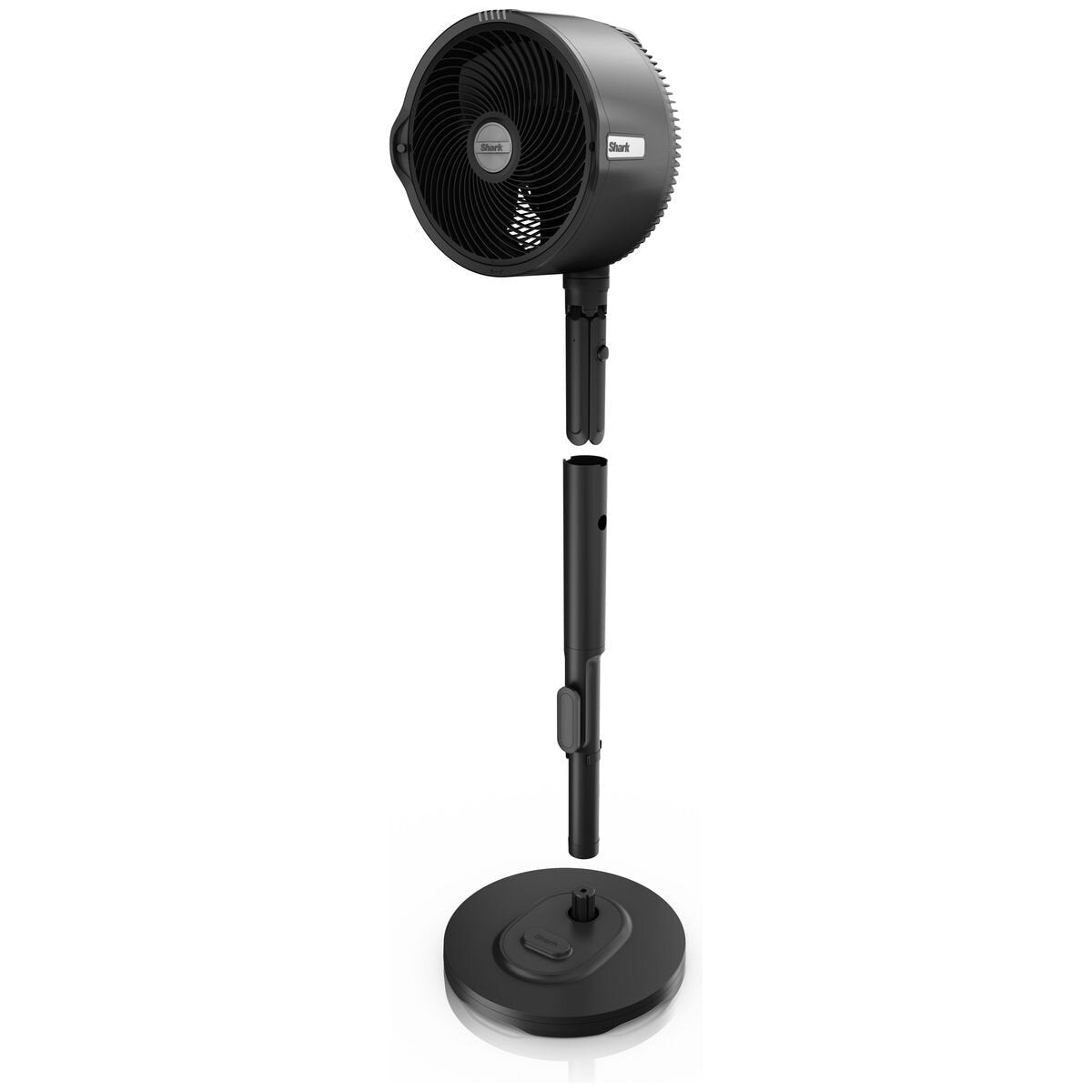 Shark FlexBreeze ProMist Misting Tower Fan - 5 Speeds, Corded or Cordless Use, Charcoal - FA302ANZ
