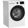 Beko 8kg Front Load Washing Machine - White, SteamCure Hygiene+, EnergySpin, ColdWash, Drum Clean - BFLB8010W