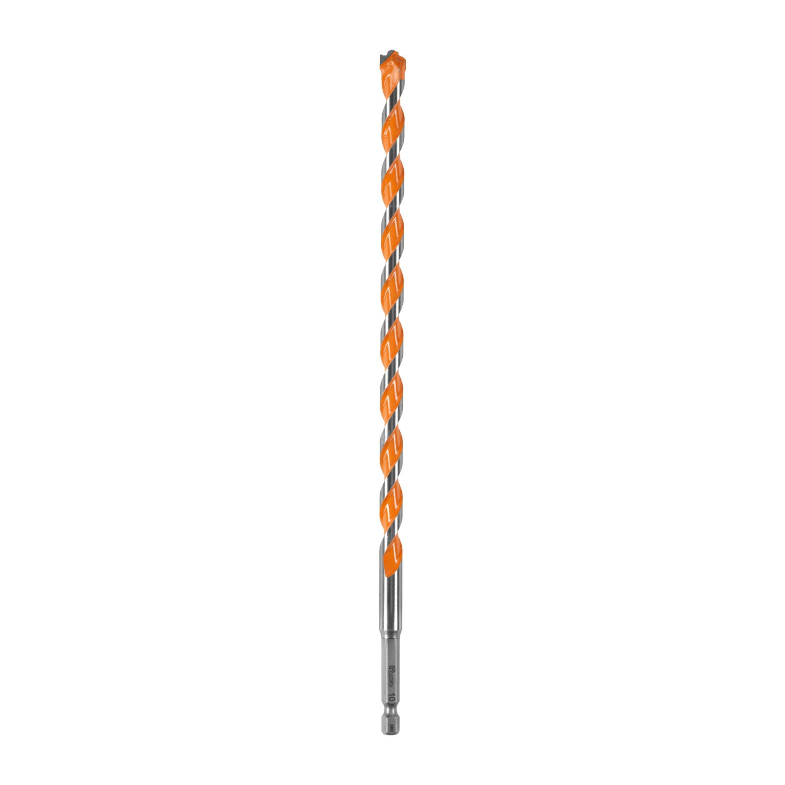 Kango 10 x 260mm Masonry Drill Bit, 1/4" Hex for Concrete & Brick