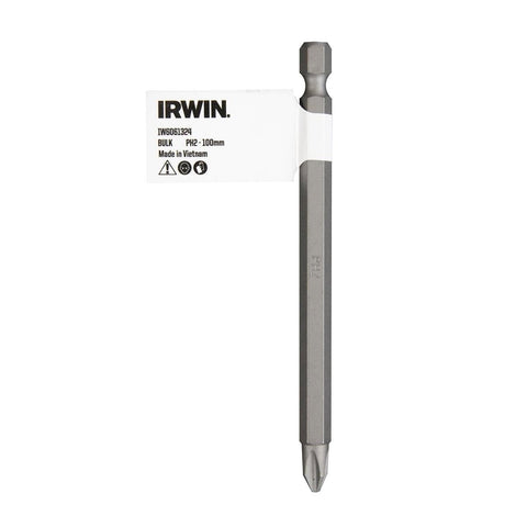 Irwin Fastening Bit - 100mm - S2 Alloy Steel - Quick-Change - SuperSaverAU - view 1