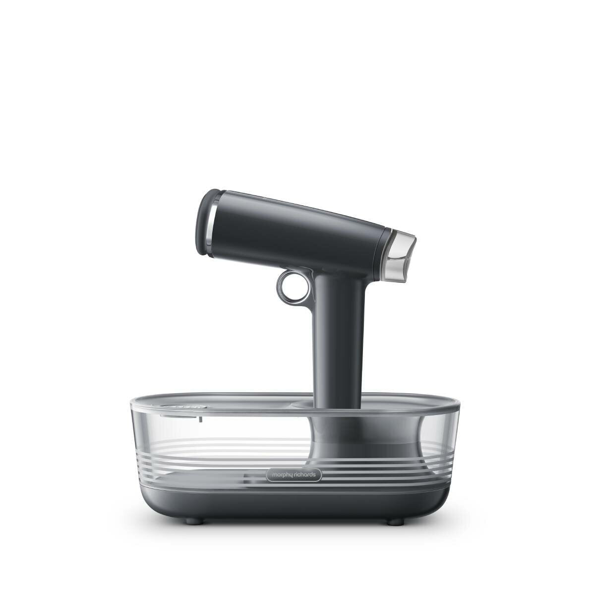 Morphy Richards garment steamer - 1200W, black and white finish, lightweight 1.24kg build - MRGS14BLK