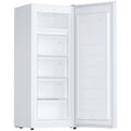 Haier 300 Series 169L Upright Freezer - White, Four Drawers, Manual Defrost, Reversible Door - HVF170VW