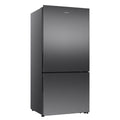 Hisense 503L EcoVision Bottom Mount Fridge - Dark Stainless Steel, 8 Star Energy, Counter Depth - HRBM503E