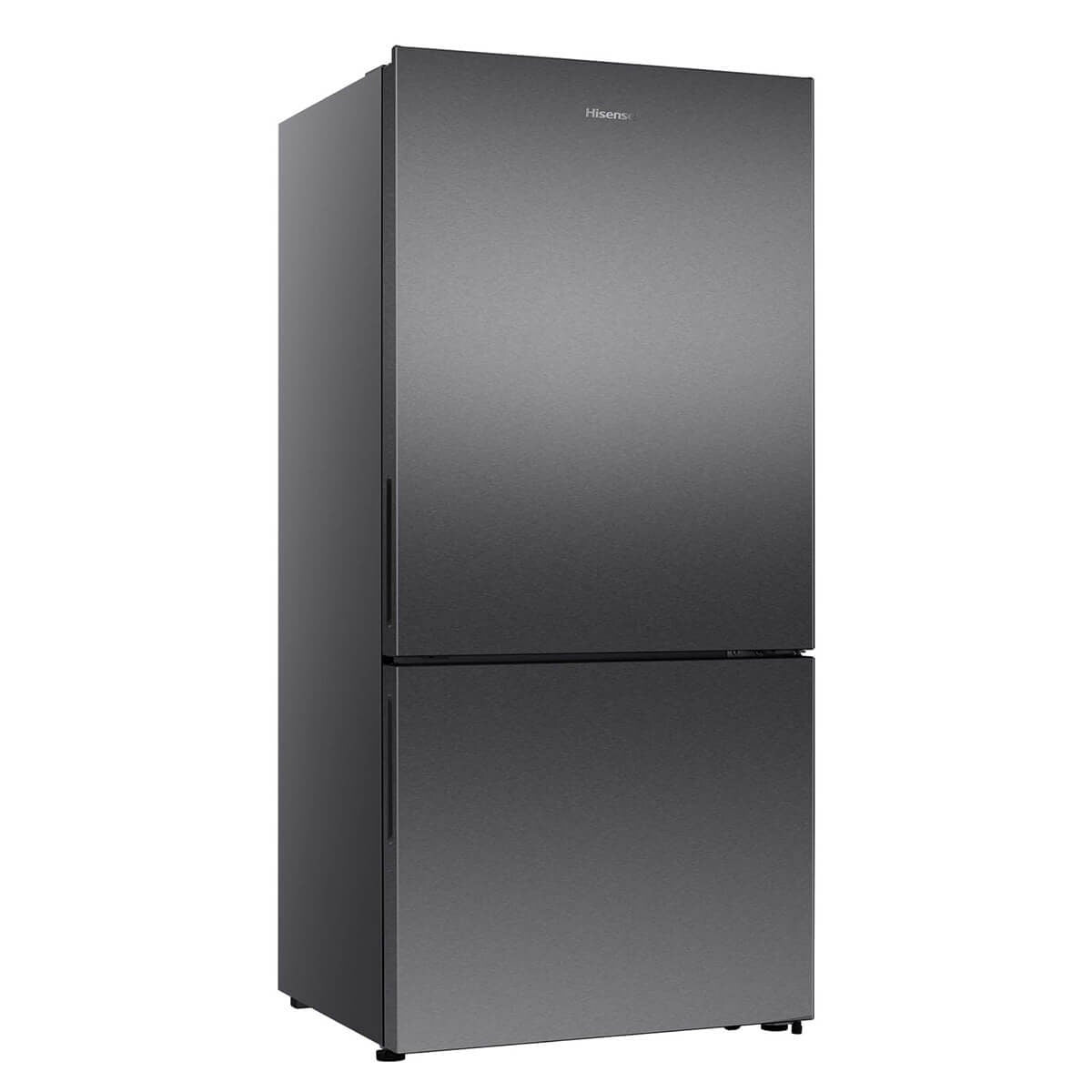 Hisense 503L EcoVision Bottom Mount Fridge - Dark Stainless Steel, 8 Star Energy, Counter Depth - HRBM503E