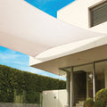 Coolaroo Shade Sail - 5 x 3m - Shell - Commercial Grade - 95% UV Block - SuperSaverAU - view 2