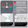 Arlec Boston II Ceiling Fan - 130cm Matte Black - Plywood - Quiet - SuperSaverAU - view 4