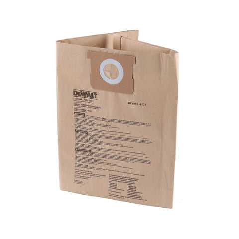 Dewalt Dust Bag - Wet and Dry Vacuum - 3 Pack - 22-38L - Durable Material - SuperSaverAU - view 1