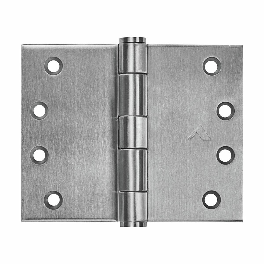 Pinnacle Wide Throw Hinge - 100mm - Satin Stainless Steel - Fixed Pin - 10 Pack - SuperSaverAU - view 1