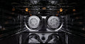 Westinghouse 90cm Dual Fuel Pyrolytic Oven - Dark Stainless Steel, SteamBake, AirFry - WFEP9717DD