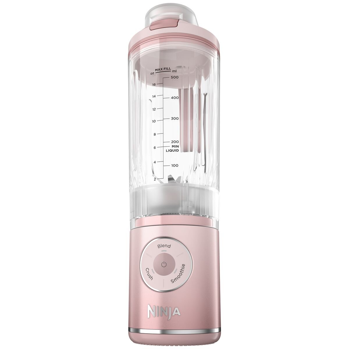 Ninja Blast Max Portable Blender 650ml - Pink - Cordless Auto IQ Programs - BC251PK