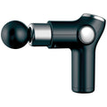 Fitsmart Mini Massage Therapy Device - LCD Display, 6 Speed Settings, 4 Attachments, Black - 10002660