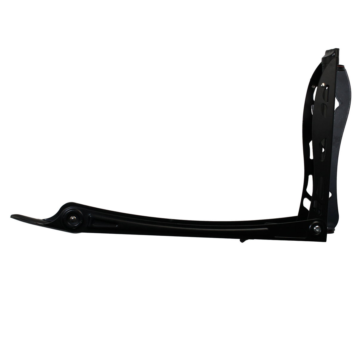Storease Wall Storage System Roll on Bike Rack - Black - 670mm x 130mm x 110mm - Wall-Mountable - Adjustable Arm - SuperSaverAU - view 1