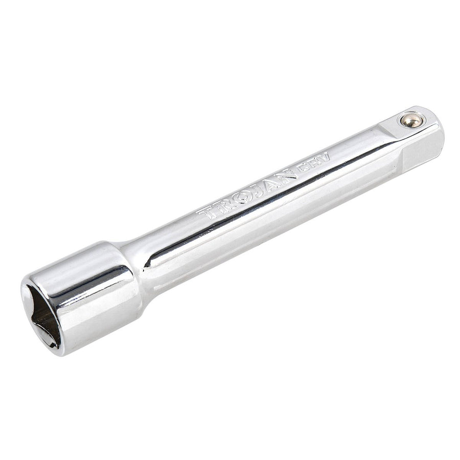 Trojan 125mm Socket Extension Bar - 1/2" Drive - Durable Polished Chrome Vanadium - SuperSaverAU - view 1