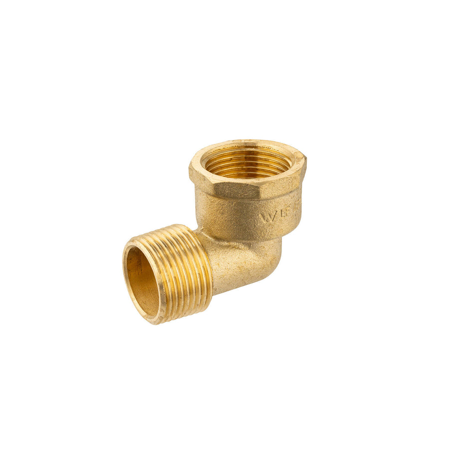Brasshards 15mm Lead Free Brass Male / Female Threaded Elbow