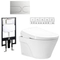 Toto Avante Wall Hung Smart Toilet Suite - S7 Washlet, Concealed Cistern with Frame - AVANTE-WH-S7