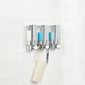 Better Living Aviva Dispenser - 3 x 325ml - Chrome - Wall-Mounted - Easy Access - SuperSaverAU - view 3