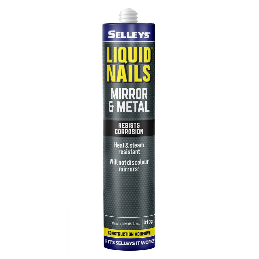 Selleys Liquid Nails 310g Mirror Metal Glass Adhesive - Silicone Polymer - Strong Bond - SuperSaverAU - view 1