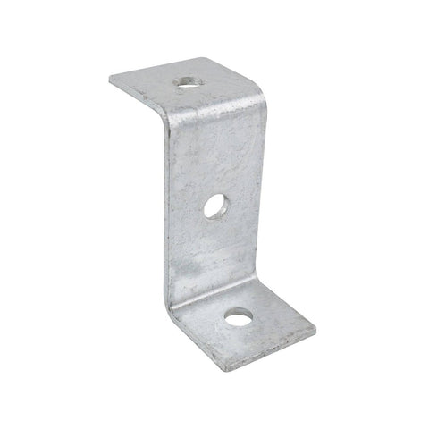 Carinya Reinforcing Z Bracket - 50 x 100 x 50mm - Galvanised Steel - 200kg Load Capacity - SuperSaverAU - view 1