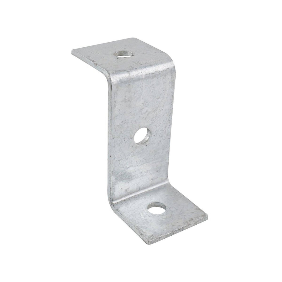 Carinya Reinforcing Z Bracket - 50 x 100 x 50mm - Galvanised Steel - 200kg Load Capacity - SuperSaverAU - view 1