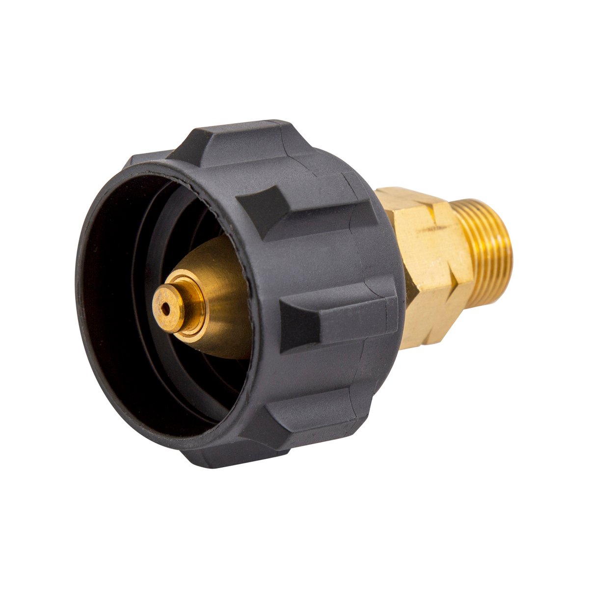 Gasmate Gas Fitting LCC27 to 3/8" BSPP LH - Brass/Nylon - Durable Connection - SuperSaverAU - view 2