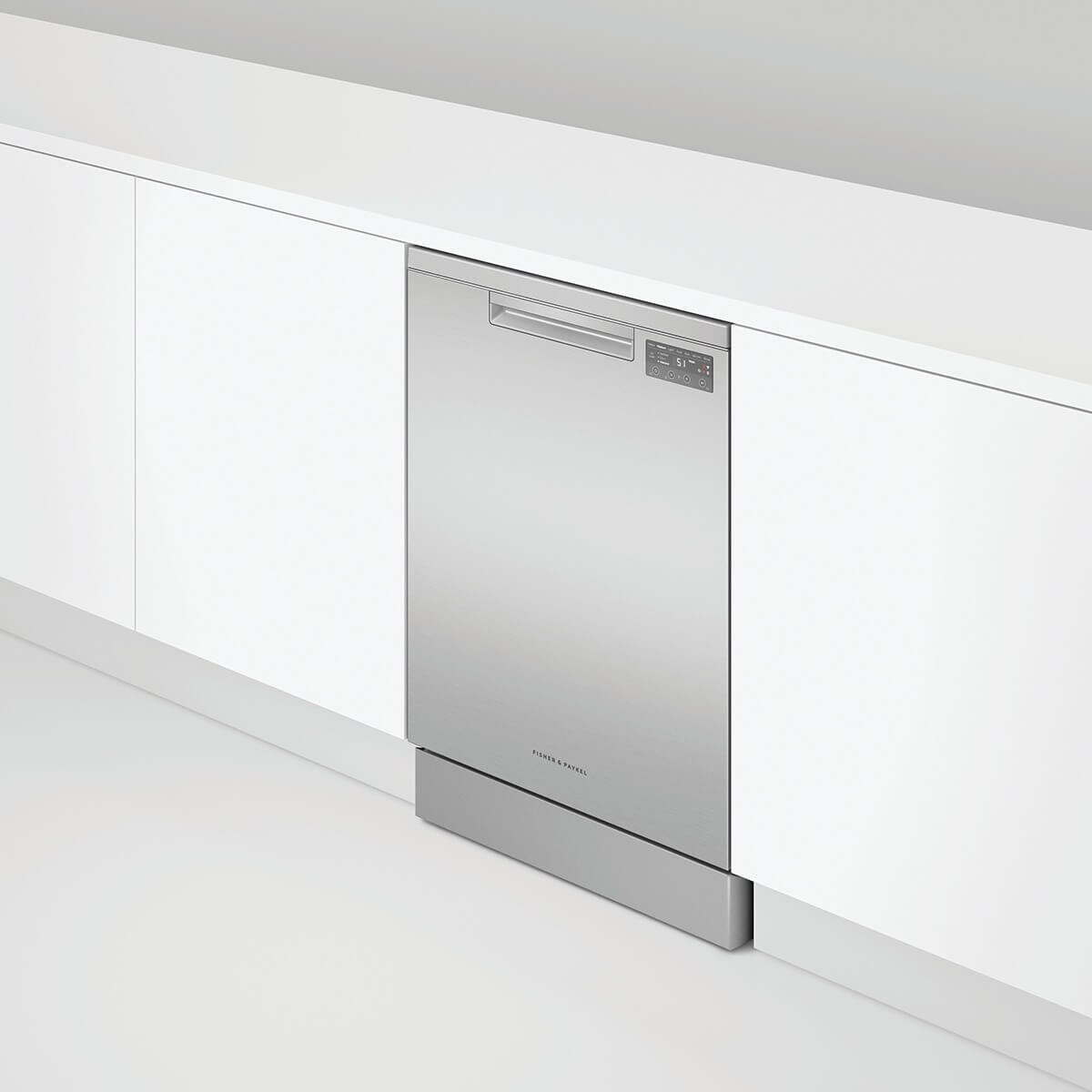 Fisher & Paykel Series 7 Freestanding Dishwasher - 15 Place Settings - Stainless Steel - DW60FC4X3