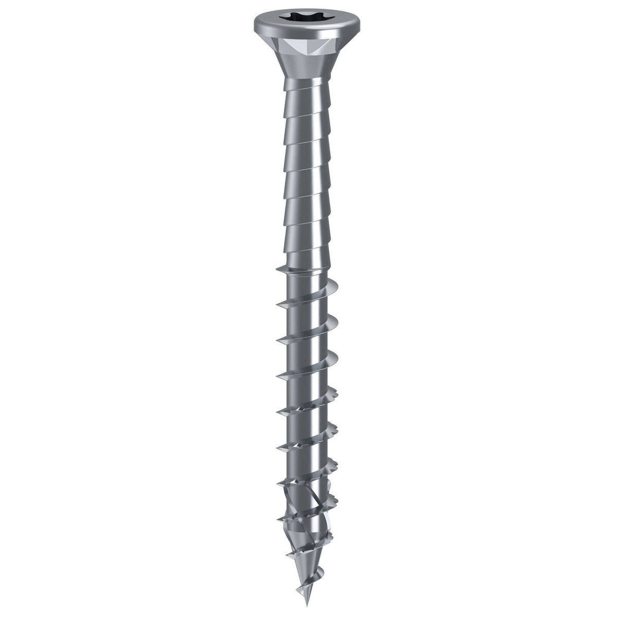 Bremick 10g x 50mm 304 Stainless Steel Spiral Rib T25 Decking Screw - 500 Pack