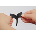 Scotch Extreme Fasteners Black 2.5cm x 7.6cm Strips - 2 Pack Indoor & Outdoor