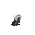 Move It 40mm White Plastic Heavy Duty Swivel Castor 30kg
