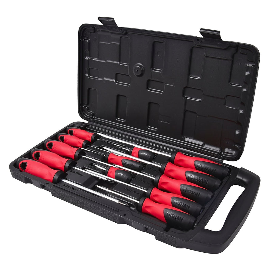 Trojan 13 Piece CRV Screwdriver Set