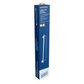 evekare 900mm Towel Rail with Grab Rail - 32mm Stainless Steel 250kg