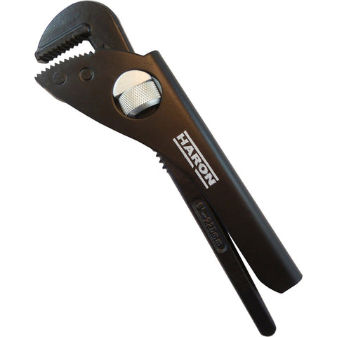 Haron Pipe Wrench 225mm Steel Heavy Duty Non-Slip Grip - SuperSaverAU - view 1