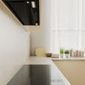 Haier 90cm 600 Series Integrated Insert Rangehood - Black - Wi-Fi SmartHQ App - Touch Controls - HPH90IMB2