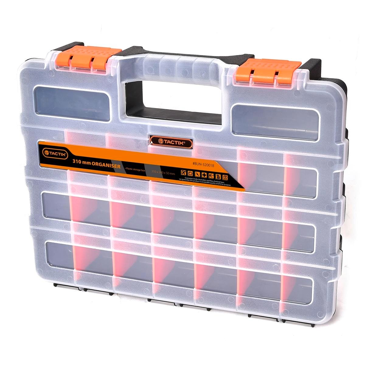 Tactix Compartment Organiser - 310mm - Polypropylene - Heavy Duty - SuperSaverAU - view 1