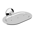 Caroma Sahara Soap Dish - 160mm x 130mm - Brass - Chrome Finish - SuperSaverAU - view 1