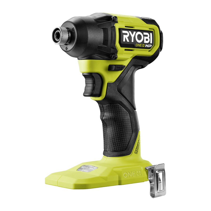 Ryobi 18V ONE+ HP Brushless Compact Impact Driver Tool Only - 240Nm Torque - Lightweight 0.85kg - SuperSaverAU - view 1