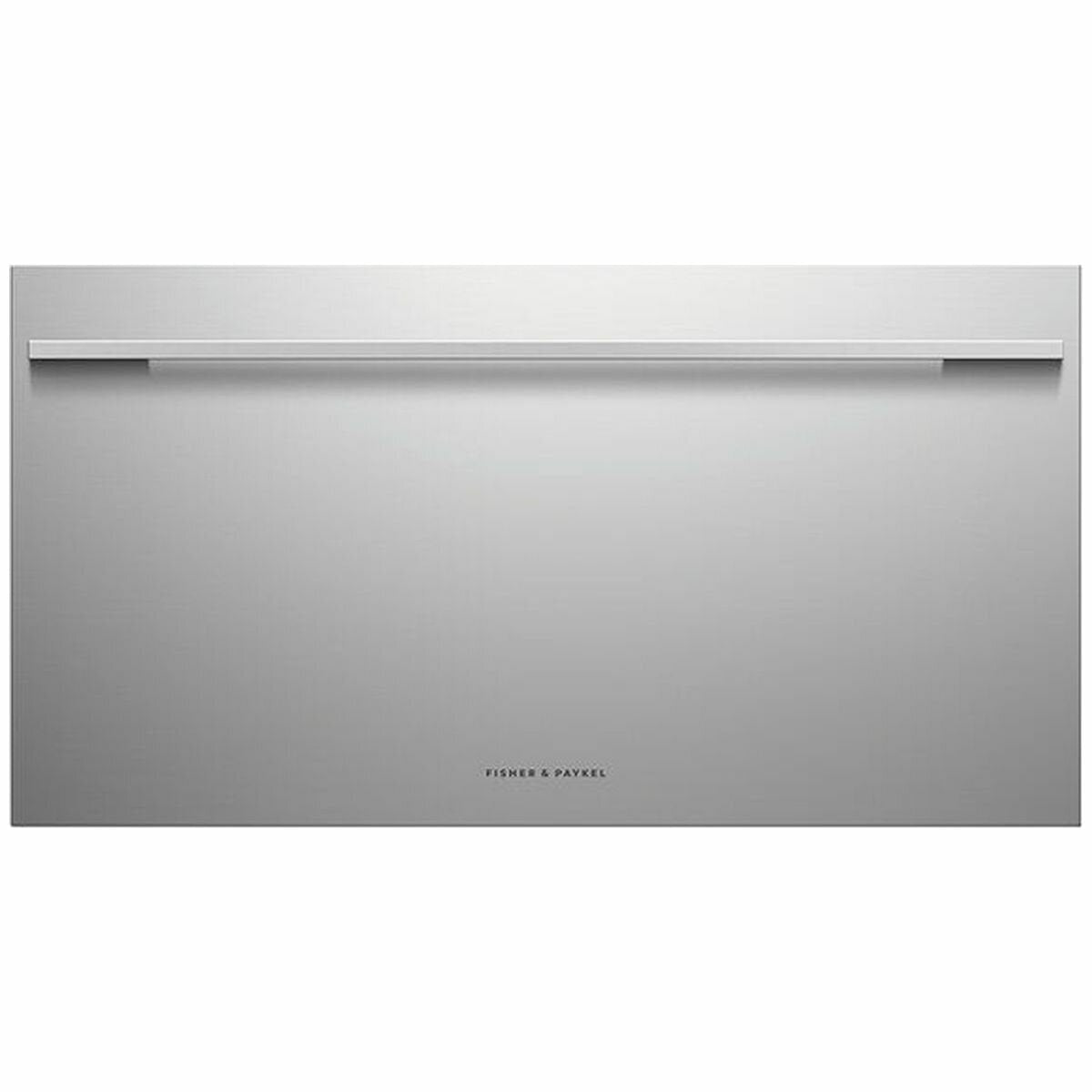 Fisher & Paykel 90cm stainless steel door panel with square handle for integrated CoolDrawer - RD9064S