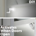Arlec LED Cupboard Hinge Light - 4 Pack - Plastic - Easy Installation - SuperSaverAU - view 3