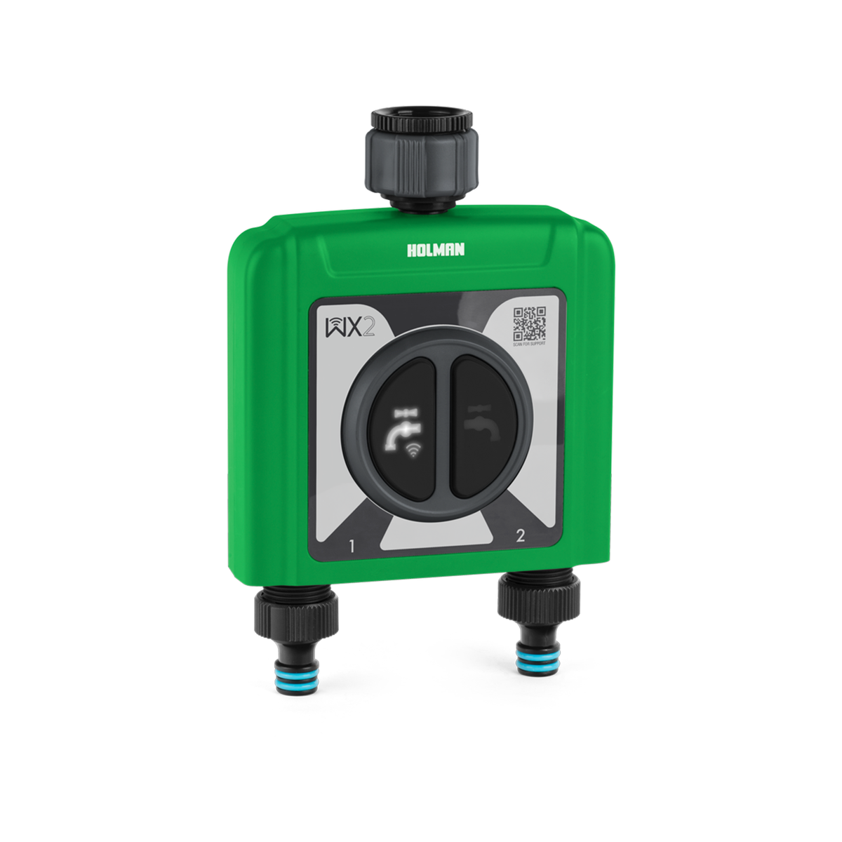 Holman WX2 Dual Outlet Tap Timer - 2 Zones - Efficient Garden Watering - SuperSaverAU - view 1