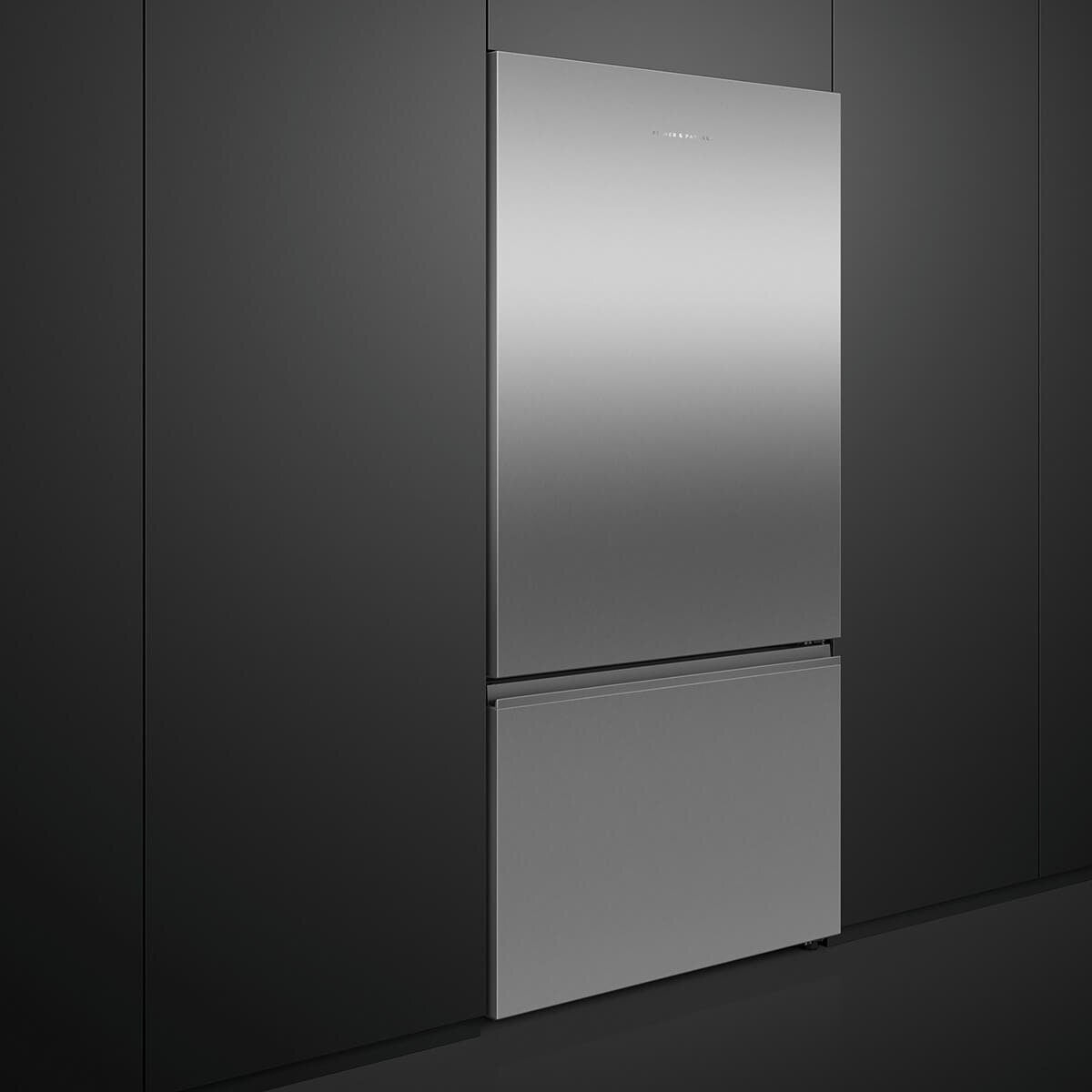 Fisher & Paykel Series 5 515L Bottom Mount Fridge - Stainless Steel, 6 Star, Reversible Door - RF505BRNX1