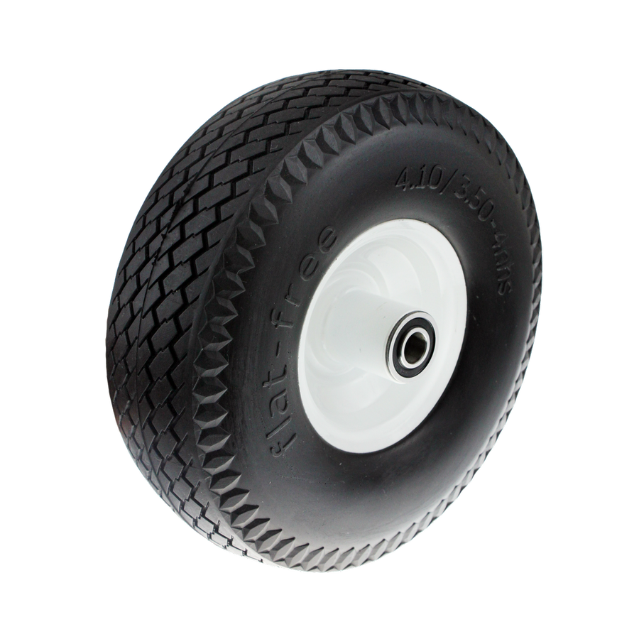 Easyroll Trolley Wheel - 3.5 x 4 - Solid Rubber - Puncture Proof - SuperSaverAU - view 1