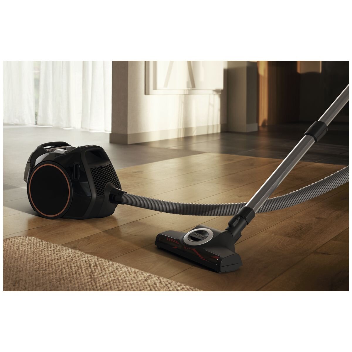Miele Boost CX1 Cat and Dog bagless vacuum cleaner - obsidian black - TurboTeQ floorhead - 11640600