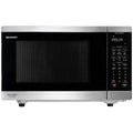 Sharp 32L 1200W Flatbed Inverter Microwave - Stainless Steel Fascia, Touch Controls - SM327FHS