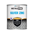 Dy-Mark Silver Zinc Metal Paint 500ml Anti-Corrosive Fast Dry - SuperSaverAU - view 1