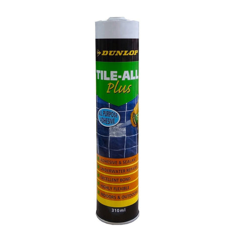 Dunlop Tile Adhesive - 310ml - Trimethoxyvinylsilane - Multi-Purpose - SuperSaverAU - view 1