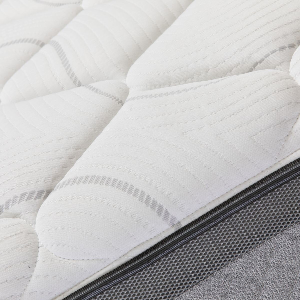 Sealy Advantage Lua plush double mattress - natural wool fibre, cushioning foam, 1 Stage CoreSupport - 902133